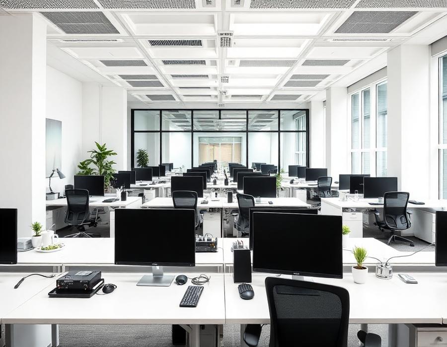 Nettoyage Bureau — Émeraude Nettoyage Trois-Rivières